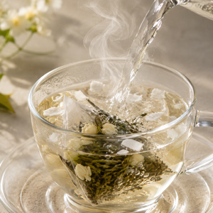 Aurorabloom Té de Coco y Jazmín 114g, 12 Bolsitas, Aguja de Plata Cola de Fénix, Té Saludable Sin Cafeína, Aroma Lácteo Naturalmente Dulce - Product Image 2