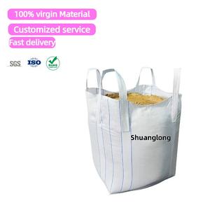 Venta directa de fábrica, buen precio, bolsa pesada, 1000kg, 2000kg, Bolsa duradera, bolsa grande a granel Jumbo FIBC para arena residual de construcción - Product Image 1