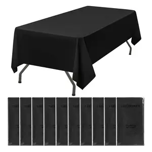 Fiesta Party Muti-color Plastic Party Tablecloth Outdoor Disposable Table Cover 137x274cm