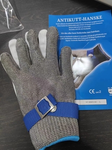 Yüksek performans seviyesi 9 kesim dayanıklı 304 paslanmaz çelik kabuk güvenlik mutfak eldiven kullanın - Product Image 4