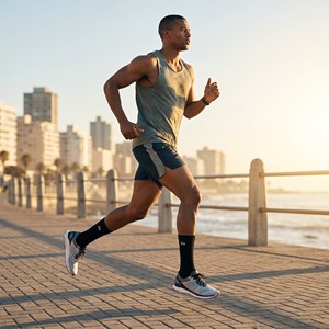 Chaussettes de sport d'extérieur personnalisées pour hommes, vente en gros, 82 % coton, anti-humidité, tricotées, pour l'escalade, certifiées BSCI - Product Image 3