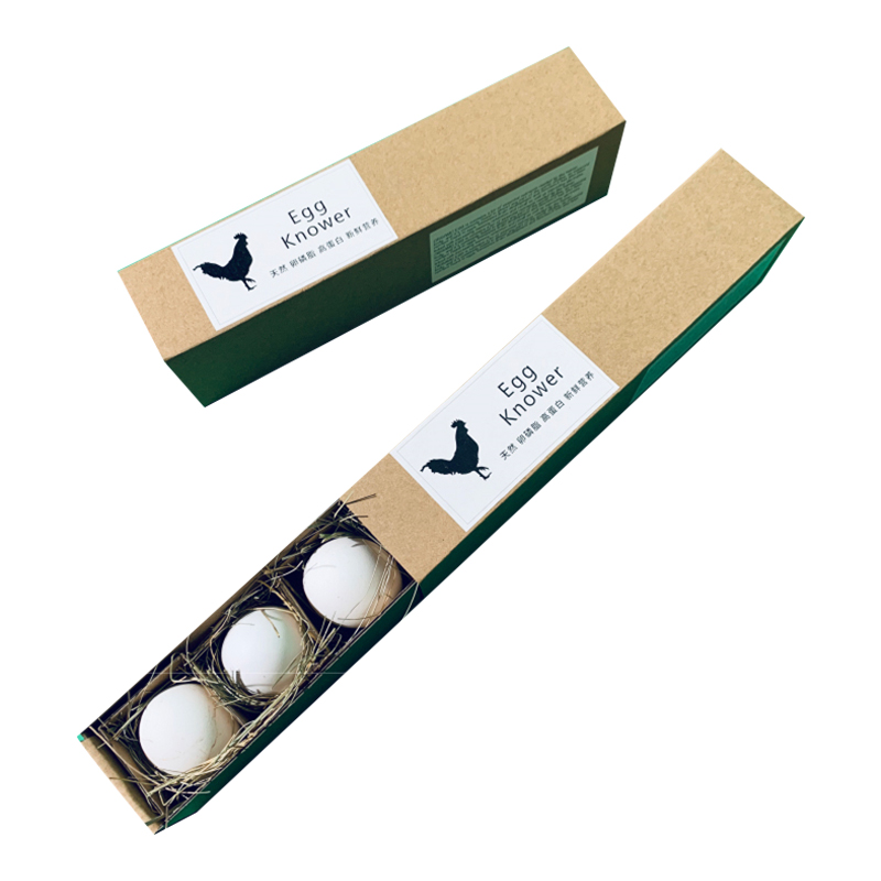 Papel Biodegradable ecológico para embalaje de huevos de gallina, caja de bandeja de 3x4, personalizado, de codorniz, Ganso, 6 patos de colores