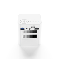 Equipo de Presentación Inteligente Pico, Proyector Android 9.0, 180 Ansi Lúmenes, Proyector Inalámbrico, Mini Proyector Portátil 4K