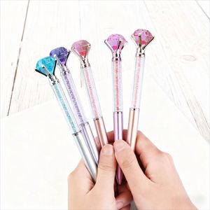 Multicolor Diamond Plastic Neutral <b>Pen</b> Customizable Promotional Ballpoint <b>Pen</b> with logo Signature <b>Pen</b> for Giving to Students - Product Image 3