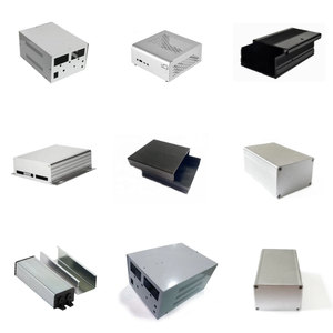 1U <span class=keywords><strong>3U</strong></span> <span class=keywords><strong>19</strong></span> inch nhôm Anodised hợp kim thép không gỉ đấm vỏ hộp nối tấm bao vây giá Bảng điều khiển trường hợp - Product Image 4