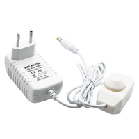 Adaptateur secteur AC 100-240V vers DC 12V 1A 2A 3A 5A 6A 8A 10A avec variateur d'intensité pour bandes LED et pilotes de gradation