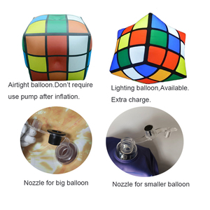 Kín khí kín <span class=keywords><strong>Rubik</strong></span> bơm hơi khổng lồ <span class=keywords><strong>Rubik</strong></span> của <span class=keywords><strong>Cube</strong></span> bóng - Product Image 4