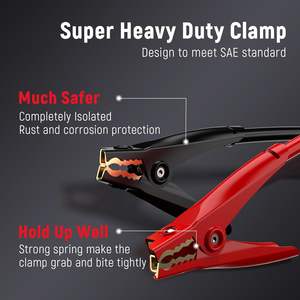 สายจัมเปอร์ topdc 4เกจสำหรับแบตเตอรี่<span class=keywords><strong>รถ</strong></span>บรรทุก<span class=keywords><strong>รถ</strong></span>ยน<span class=keywords><strong>ต</strong></span>์สายบูสเ<span class=keywords><strong>ต</strong></span>อร์สำหรับงานหนักสำหรับการเริ่มกระโดด<span class=keywords><strong>ต</strong></span>าย (TD-P0425) - Product Image 2