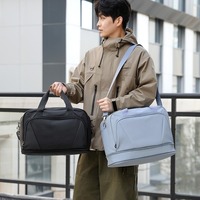 Sac de voyage extensible et imperméable personnalisé pour femme et homme, sac de sport de plein air, sac de voyage pour la nuit, sacs de voyage incassables