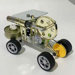 Modèle d'expérimentation de moteur Stirling à air chaud, jouet éducatif scientifique de physique, moteur de voiture, cadeau, jouet expérimental à vapeur - Product Image 3