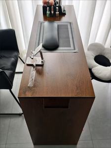 Nail Table <b>Solid</b> <b>Wood</b> Frame Manicure Table <b>Desk</b> Nail Supplies Japanese Nail Art Table - Product Image 2