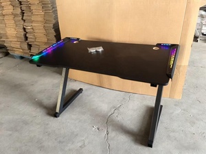 Escritorio de Juego en Forma de <span class=keywords><strong>Z</strong></span> para Hombre, Escritorio de Computadora de 47 Pulgadas, Escritorio de Juego para el Hogar y la Oficina, Mesa de Trabajo que Ahorra Espacio, Perfecta - Product Image 5