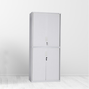 Xinlongfei Steel <b>Roller</b> Shutter Filing Cabinet 2 Tier Lockable Office Document Storage Metal Cabinet Custom Made - Product Image 4