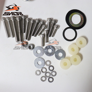 SNOR Ingrosso Ammortizzatore Anteriore, Gruppo Colonna Sterzo, Morsetti Tripli e Perno Manubrio per Moto Ktm Exc 250 - Product Image 3