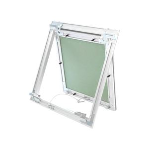 Plaque d'accès dissimulée carrée en alliage d'aluminium avec loquet magnétique tactile pour plafond en plaques de plâtre, extérieur et sous-sol - Product Image 3