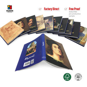 Impresión de Libros de Tapa Dura Personalizados de Alta Calidad con Estilo de Pintura al Óleo, con Estampado en Dorado, Encuadernación Cosida y Caja de Empaque - Product Image 1