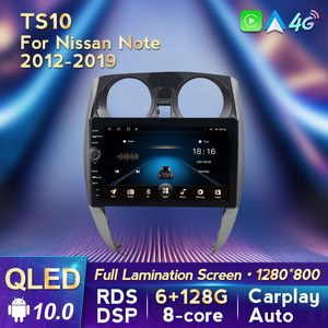 Autoradio pour <span class=keywords><strong>Nissan</strong></span> <span class=keywords><strong>Note</strong></span> 2012 à 2019, lecteur multimédia, écran 4G, bluetooth, fonction QLED, Android, contrôle vocal, vidéo, pour voiture - Product Image 2