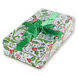 Cá nhân hóa tin hình chữ nhật <span class=keywords><strong>container</strong></span> 20 cm thăng hoa nắp cho trà cà phê bánh kẹo công cụ đóng gói thực phẩm lưu trữ tinplate - Product Image 6