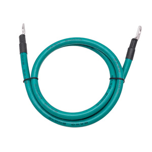 5Awg <b>Battery</b> Wire Harness 16mm Silicone Insulated Pure Copper Conductor 600V Ev <b>Battery</b> Interconnect With Ring <b>Terminals</b> - Product Image 2