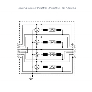 929121 DPA M CLE RJ45B 48 Thiết bị chống sét Bảo vệ chống sét cho mạng bảng điện (RJ45) 10 kA 1 chiếc - Product Image 6