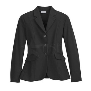 Chaqueta deportiva de nailon de alta calidad al por mayor para mujer, diseño de logotipo personalizado para ecuestre, chaqueta para montar a caballo al aire libre - Product Image 1
