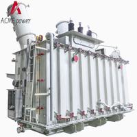 Transformador de Potencia Trifásico de 75000KVA 63kV-69kV Sumergido en Aceite 50/60Hz con Estructura de Bobina Concéntrica/Toroidal