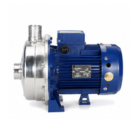 Pompa Resiprokal Baja Tahan Karat Tekanan Tinggi Industri YUEHUA WB120-110-P 1.5 HP Motor DC OEM Pengolahan Air Minum