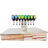 Système de fontaine à soda Post Mix avec refroidisseur sous le comptoir pour se connecter au sirop BIB