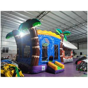 Castillo Inflable con Forma de Palmera de <span class=keywords><strong>la</strong></span> Selva Tropical - Product Image 3