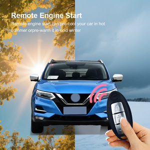 <span class=keywords><strong>2025</strong></span> phổ Keyless nhập xe Hệ thống báo động với pke từ xa bắt đầu động cơ kiểm soát đánh lửa & một-cách RFID Immobilizer - Product Image 4