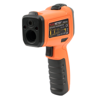 PEAKMETER PM6530C Termometer Laser Inframerah Digital Non-kontak Pengukur Suhu Industri dengan Layar Warna dan Lampu Latar