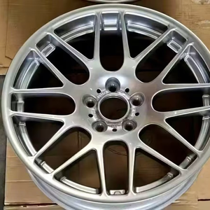 Nouvelles jantes YQ E46 <span class=keywords><strong>M3</strong></span> CSL <span class=keywords><strong>E36</strong></span> E38 E39 F10 F30 5x120 18 pouces en alliage d'aluminium moulé finition noire multi-rayons - Product Image 1
