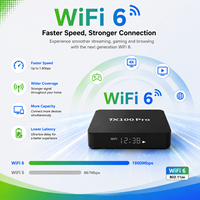Nuevo Android TV Box TX100 Pro WIFI 6 4K, Decodificador Android, Tvbox Bangladesh, 8GB 128GB, Reproductor Multimedia en Streaming