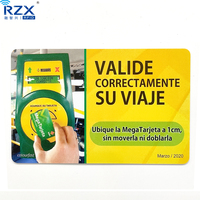 Tarjeta RFID de Transporte 13.56MHz MIFARE DESFire EV3 2K 4K 8K PVC para Autobús / Tarjetas de Metro