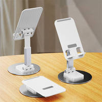 Supports Universels pour Téléphones Portables Supports de Tablette Portables Supports de Bureau Joint Amortisseur en ABS Support de Téléphone en Plastique et Métal Logo Personnalisé
