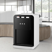 Mini distributeur d'eau de bureau OEM, machine à eau froide, chaude et tiède pour la maison et le bureau, compatible avec les bonbonnes d'eau, vente en gros