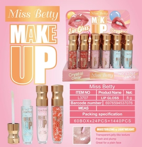 Bán buôn OEM rõ ràng <span class=keywords><strong>glosssy</strong></span> dưỡng ẩm Son bóng trang điểm nhung Son môi lỏng Son môi men son bóng - Product Image 1