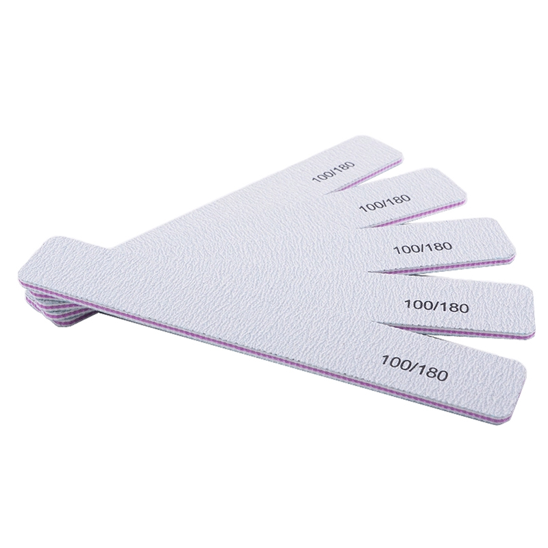 Фирменная Наждачная доска, пилка для ногтей с логотипом, квадратная, 80/80, 100/180, 80, 100, 150, 180, зернистость 240