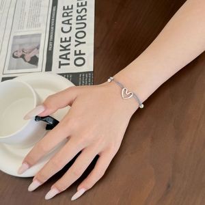 Dylam Unique Personalized S925 Silver Weaving Rope Link Chain Adjustable Length <b>Bracelet</b> 5A Zirconia <b>Infinity</b> Love <b>Bracelets</b> - Product Image 4