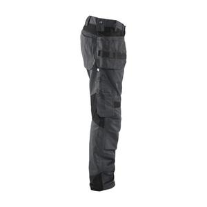 BLAKLADER - 155518609899C60 Pantalones Craftsman Gris oscuro/Negro-EAN 7330509590775 PANTALONES DE TRABAJO DE CARGA - Product Image 4