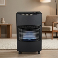 Chauffage au gaz infrarouge radiant à économie d'énergie 4,2 kW, chauffage mobile au propane pour intérieur avec protection contre l'extinction de la flamme