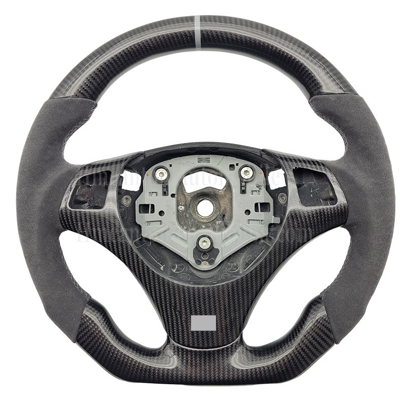 With holes+carbon fibre+alcantara+gray stripe+gray