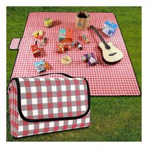 Manta de Picnic Extra Grande para Exteriores, Impermeable, Alfombra de Playa Plegable, Portátil, Resistente a la Arena - Product Image 1