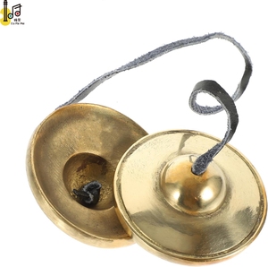 <span class=keywords><strong>Campanas</strong></span> de Meditación de Cobre para Niños, Platillos de Yoga Chinos de Cobre de 6.5 cm de Diámetro, <span class=keywords><strong>Instrumento</strong></span> Musical Fácil de Tocar en Venta - Product Image 6
