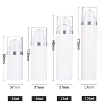 Flacon pulvérisateur sans air en PP de 30 ml, 50 ml, 100 ml pour lotion et crème pour le visage