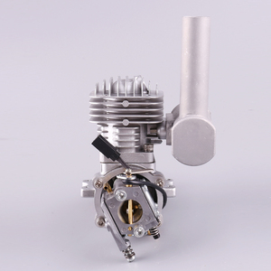 RCGF 26cc Single Cylinder Side Exhaust RC Model Airplane 26cc Petrol/<b>Gasoline</b> Engine Natural Metal Material CE Certified - Product Image 4