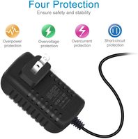 12 Volt 2A Power Adapter Supply AC to DC 2.1mm X 5.5mm Plug 12v 2 Amp Power Supply