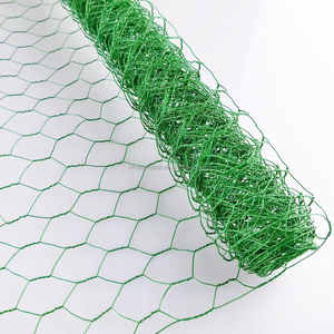 Maille hexagonale en fil de fer galvanisé à armure simple avec revêtement en PVC, services de découpe et de pliage - Product Image 5