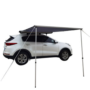 Auvent latéral de camping en <span class=keywords><strong>toile</strong></span> imperméable, optionnel avec tente de toit de voiture - Product Image 6