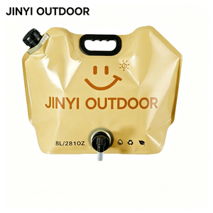 Custom LOGO Camping Hiking Food Grade Water <b>Bags</b> with Valve Leakage Proof <b>Foldable</b> Plastic Water Bladders - Product Image 1
